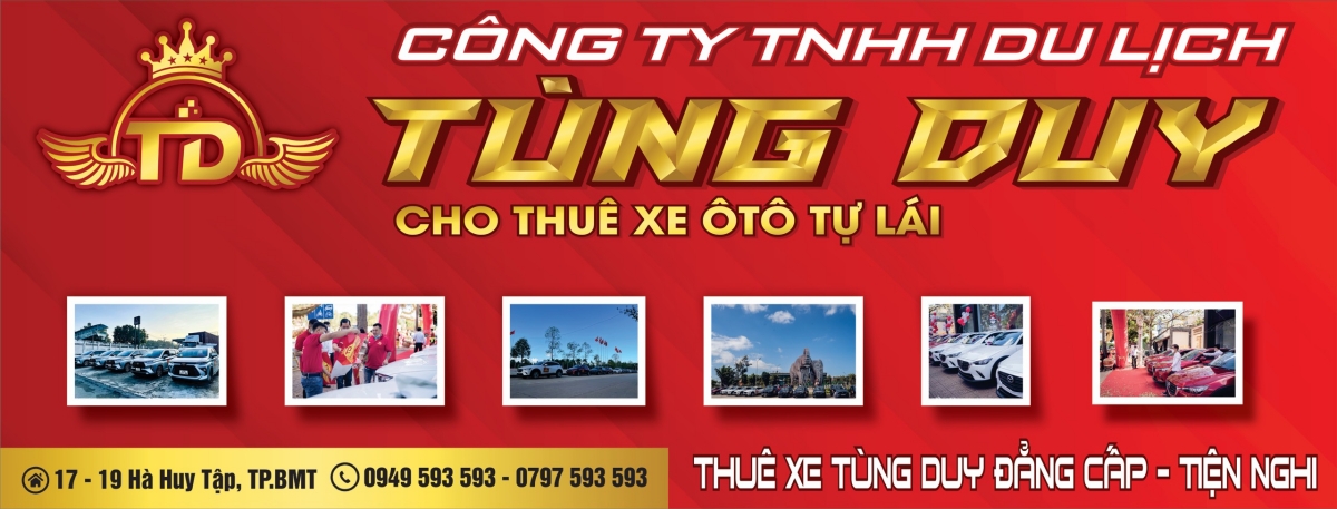 Cho thuê xe tự lái BMT - Tùng Duy