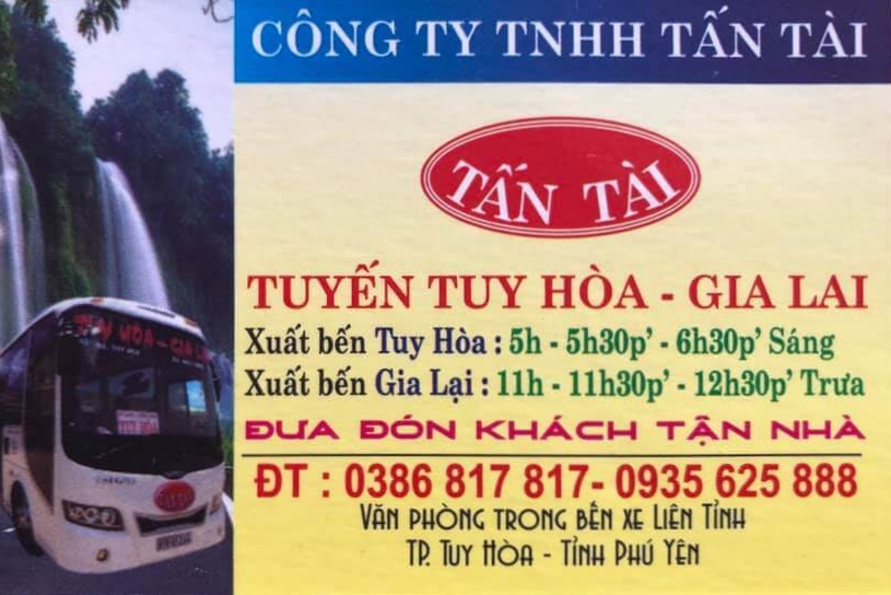 Thông tin liên hệ xe Tấn Tài